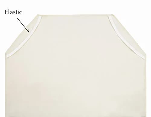 American Baby Company Natural Cotton Percale Toddler Cot Sheet 58cm x 102cm (23" x 40") | Soft Breathable Daycare Sheet thumbnail 4
