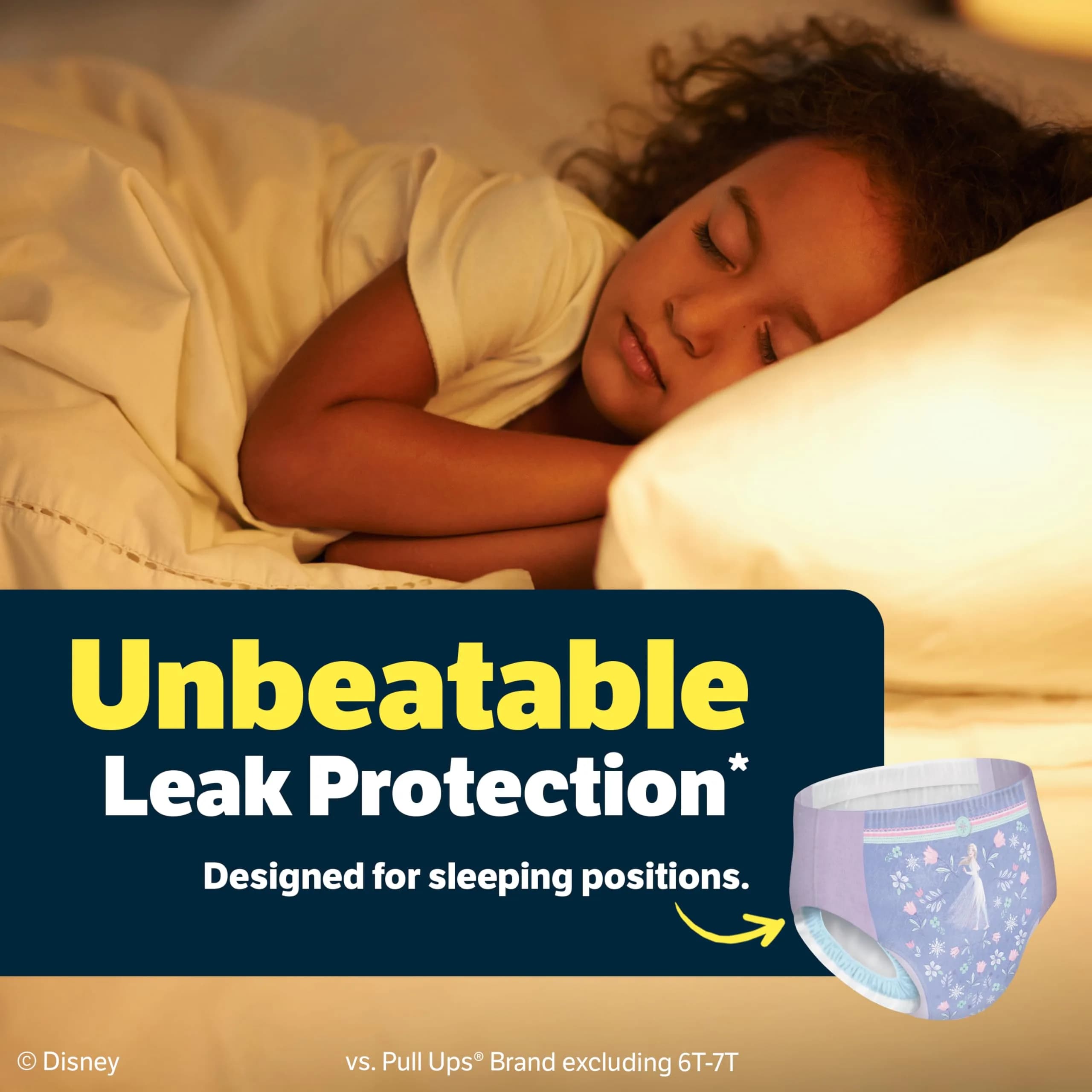 GoodNites Girls' Nighttime Underwear X-Small (15 pcs) | Leak-Free Protection for Teens - view 3