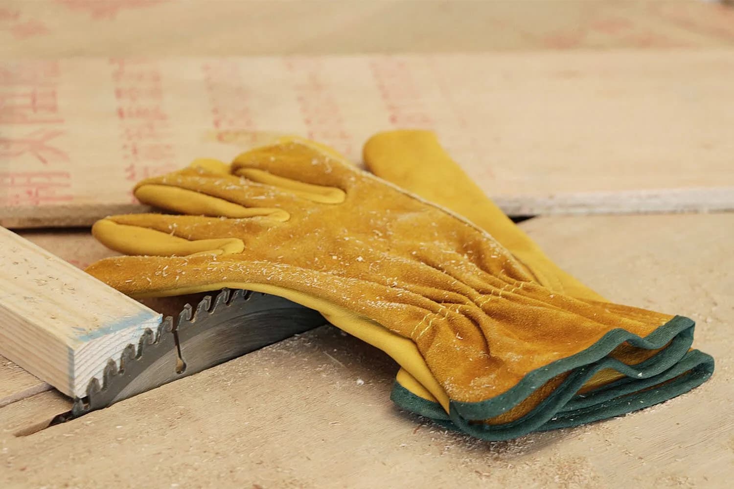 OZERO Leather Work Gloves XL | EN388 Certified Tough, Level 5 Dexterity, Breathable Cowhide - view 8