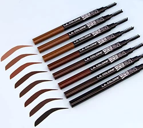 L.A. COLORS Browie Wowie Brow Pencil, Dark Blonde 0.01 oz (0.28 g) | Precision Defined Brows thumbnail 5