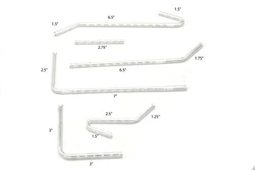EISCO Glass Delivery Tubes - Set of 6 Borosilicate Lab Tubes | Autoclavable & Chemical Resistant (70-120c) thumbnail 2