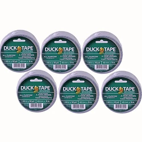 Duck Duct Tape 1.88 Inch x 10 Yard Silver | Strong Waterproof Adhesive for DIY & Repairs — Silver