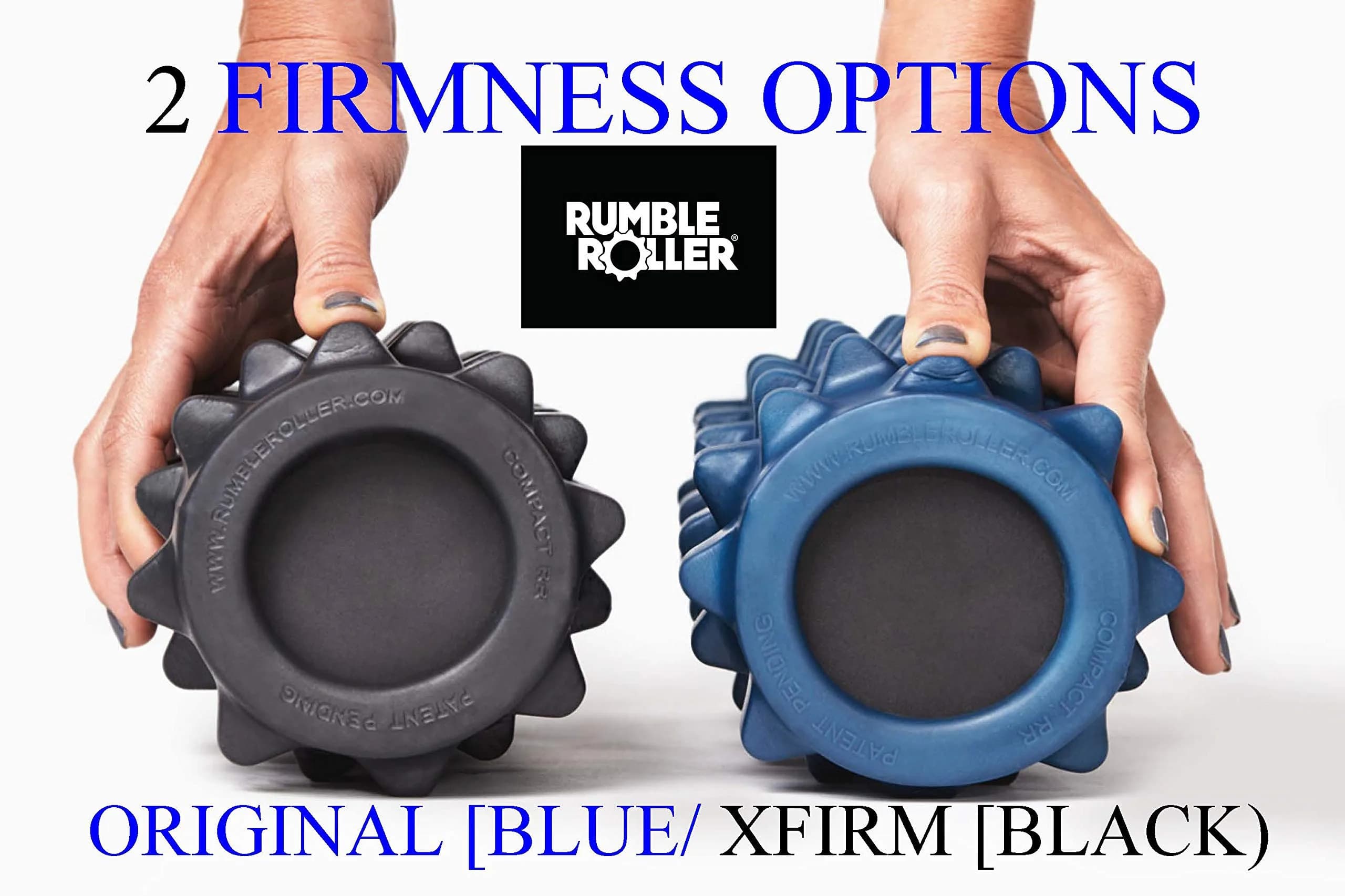 RumbleRoller Original Deep Tissue Massage Foam Roller 55cm (22-Inch) | Muscle Recovery & Mobility Tool - view 3