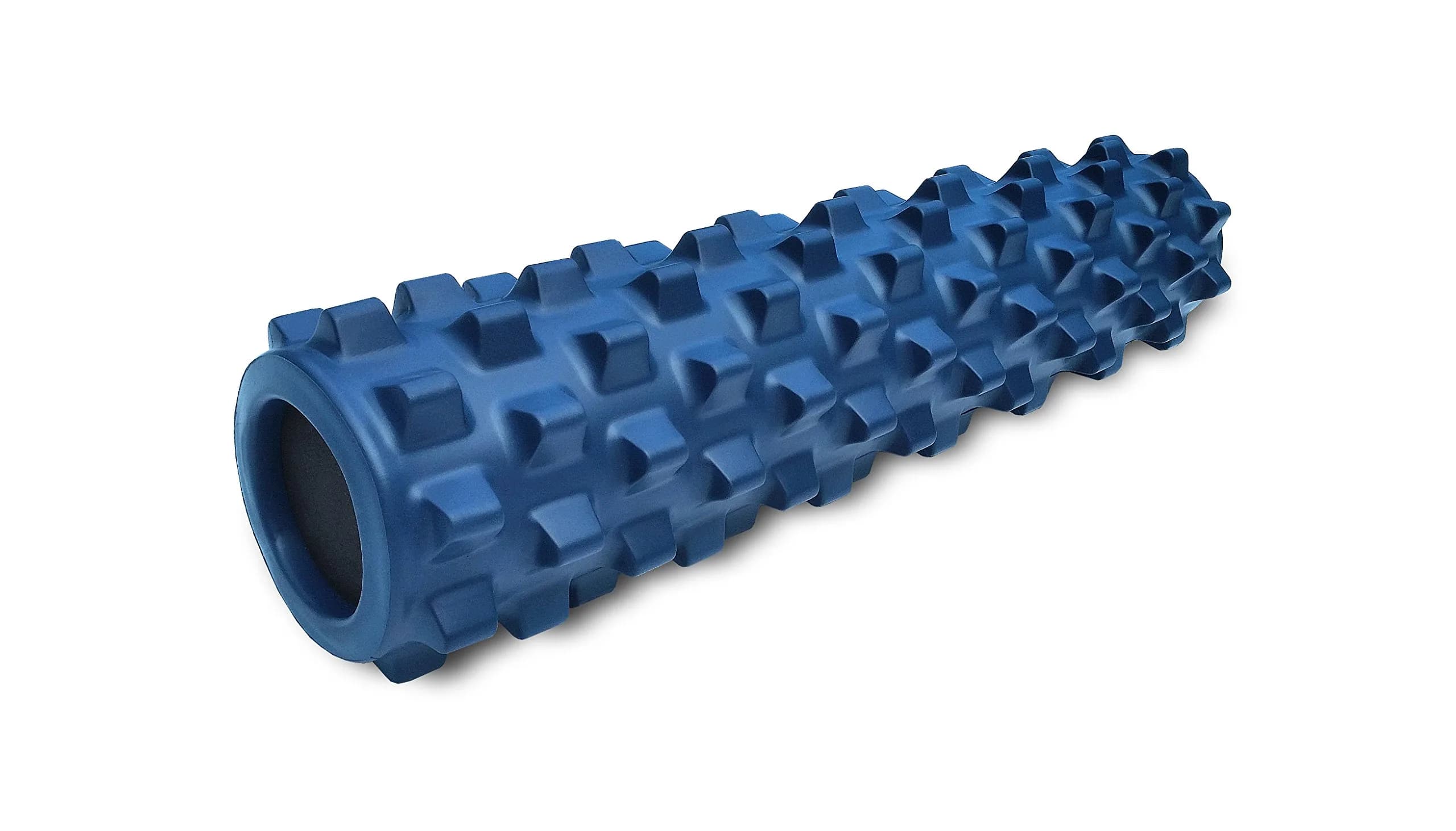 RumbleRoller Original Textured Foam Roller 31-Inch (79 cm) Blue | Deep Tissue Massage for Muscle Recovery — Midsize 22-Inch