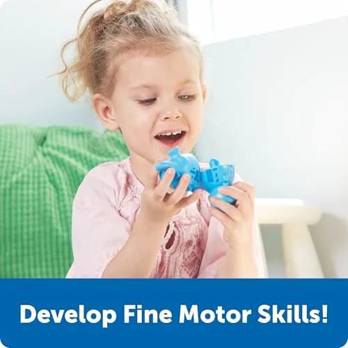 Learning Resources Snap-n-Learn Matching Dinos - Dinosaur Toys, 9-Piece Set | Educational Toddler Fine Motor Skills thumbnail 2