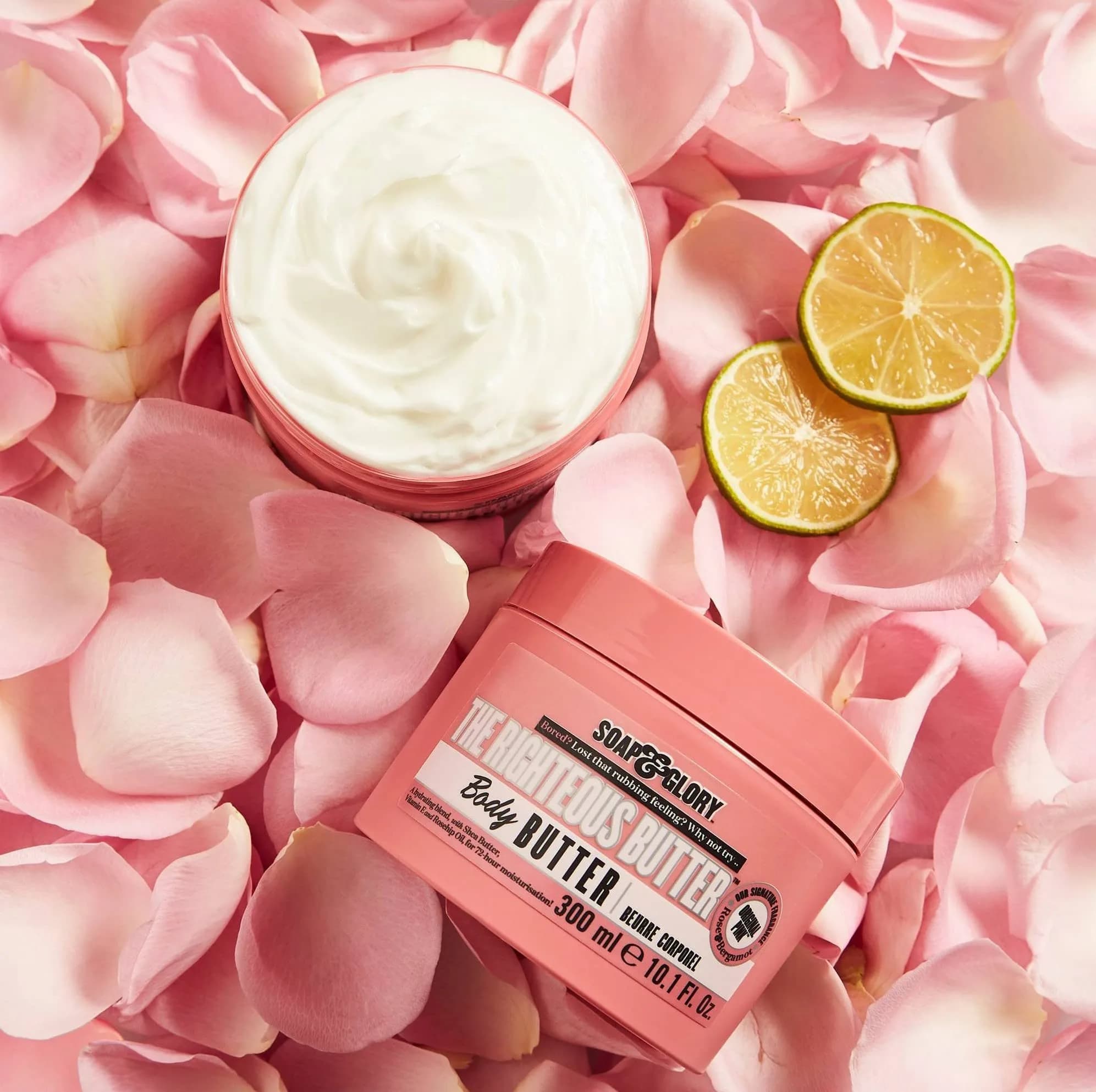 Soap & Glory The Righteous Body Butter 50ml (1.69 oz) | Hydrating Vegan Moisturizer for Dry Skin - view 5