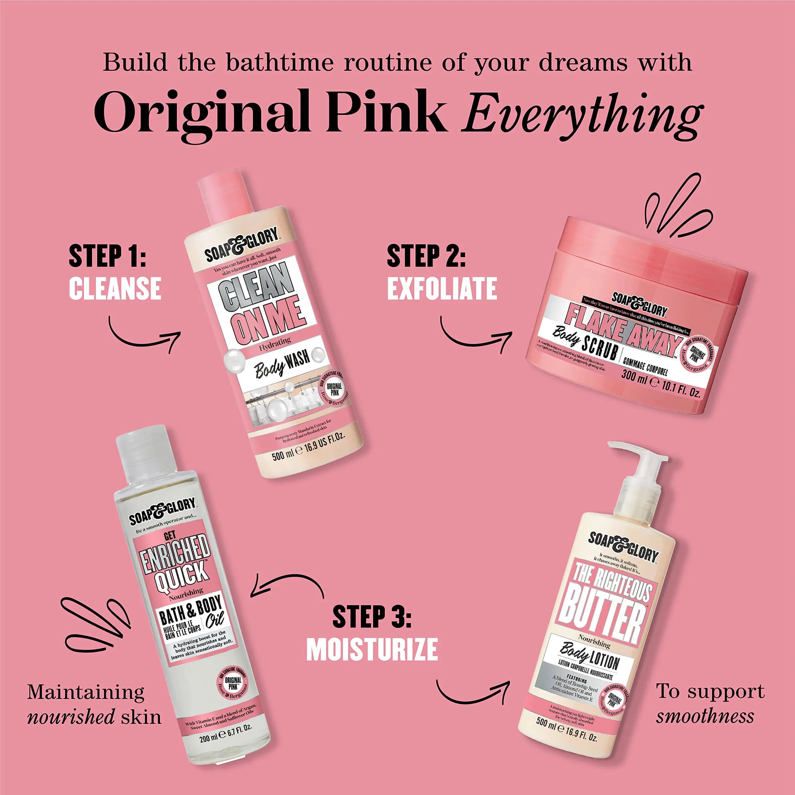 Soap & Glory The Righteous Body Butter 50ml (1.69 oz) | Hydrating Vegan Moisturizer for Dry Skin - view 7