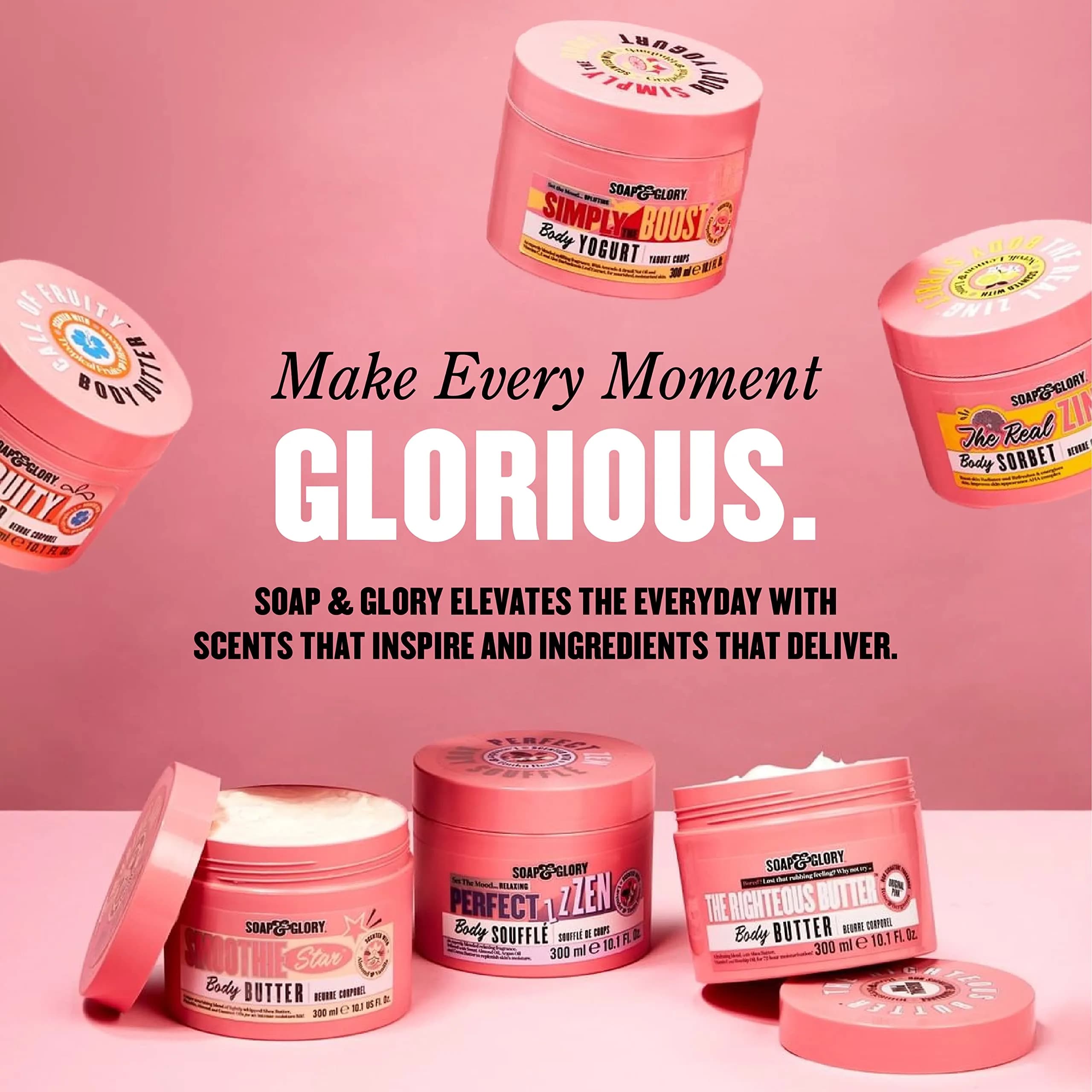 Soap & Glory The Righteous Body Butter 50ml (1.69 oz) | Hydrating Vegan Moisturizer for Dry Skin - view 8