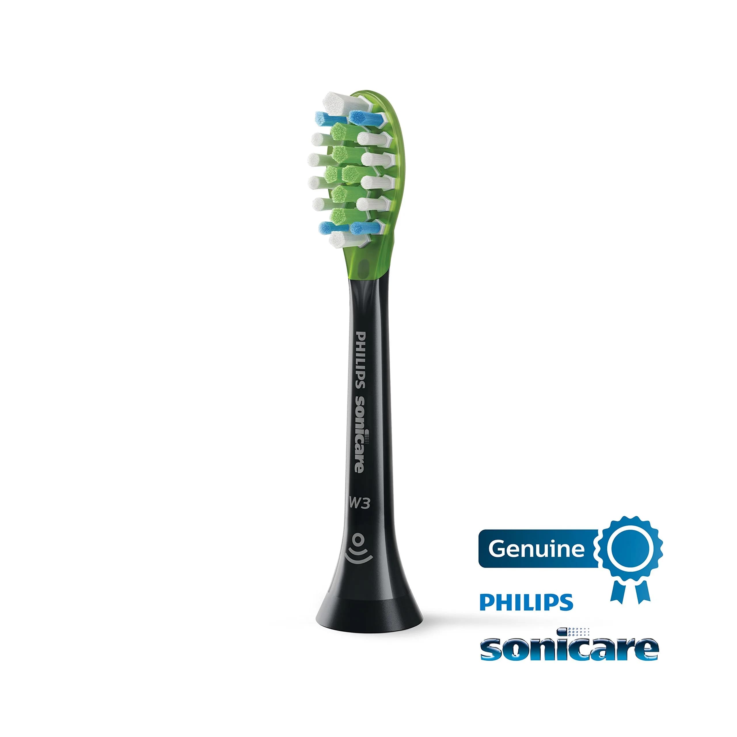 Philips Sonicare Genuine W3 Premium White Replacement Toothbrush Heads, 4 Count (Pack of 1) | Whiter Teeth in 3 Days - view 7