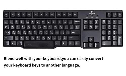 CaseBuy French Keyboard Stickers 2-Pack | Matte Vinyl with White Letters for Laptops & PCs thumbnail 5