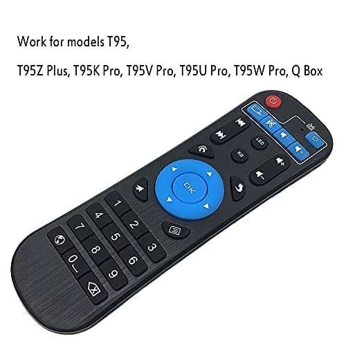 Amiroko Remote Control for T95Z Plus, T95K T95V T95U T95W Pro Android TV Box | Compatible with select models thumbnail 2