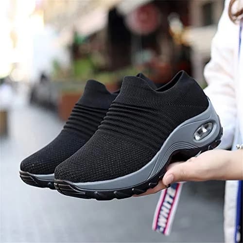 LEADER SHOW Women's Slip-On Walking Shoes 7 | Casual Loafers with Platform Heel (4cm) for Daily Comfort thumbnail 7