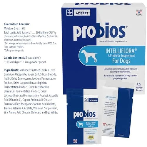 Probios Dog Probiotic Tablets, Chicken Liver, 45 Count | Supports Digestive & Immune Health thumbnail 5