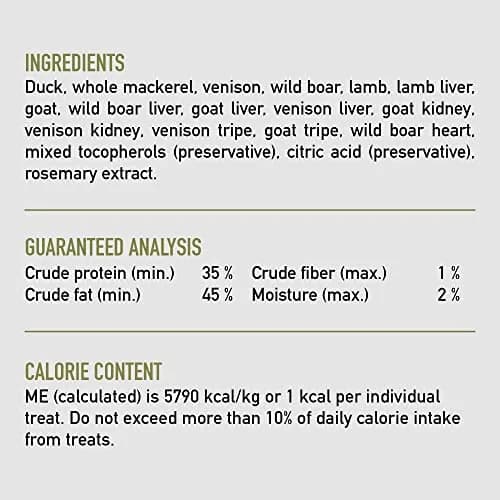ORIJEN TUNDRA Freeze Dried Cat Treats 1.25oz (35g) | 99% Animal Ingredients, High Protein, 1 Calorie Each thumbnail 5