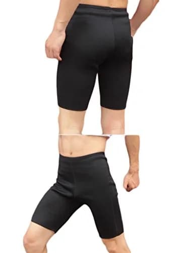 Bakerdani Mens Hot Sweat Thermo Shorts | Neoprene Body Shaper for Weight Loss (4XL) thumbnail 3
