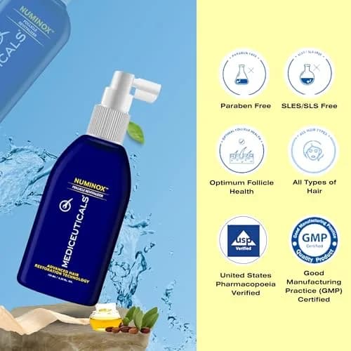Mediceuticals Follicle Revitalizer 4.23 oz (150 ml) | DHT Blocker for Men & Women, Hair Follicle & Scalp Stimulator thumbnail 6