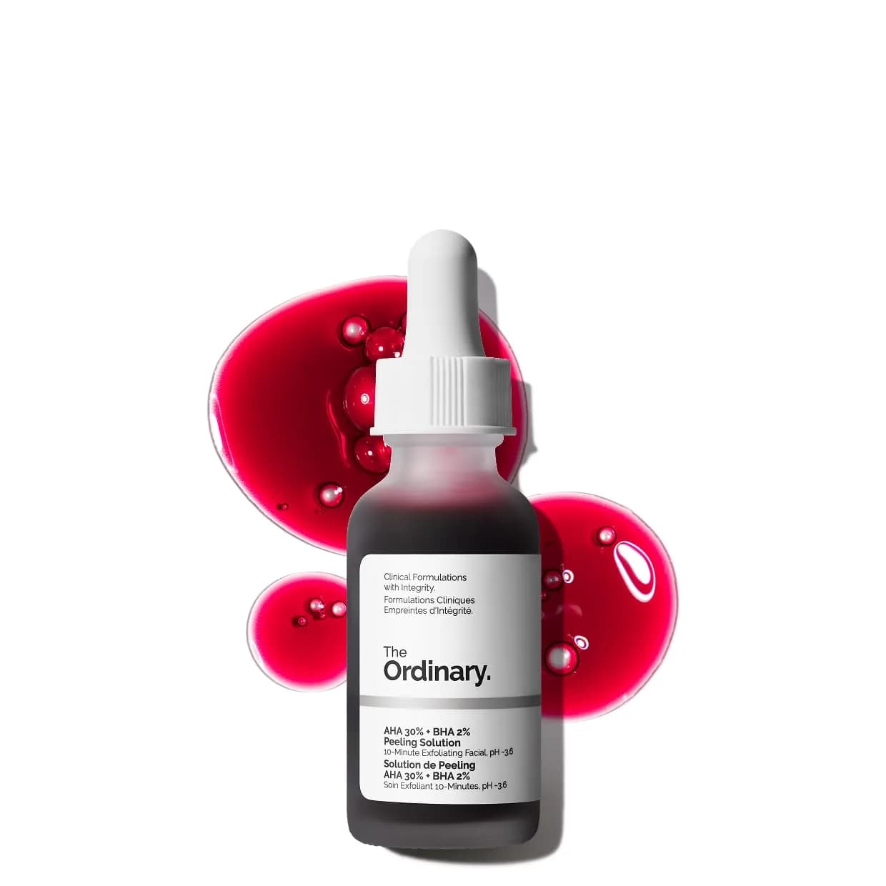 The Ordinary AHA 30% + BHA 2% Peeling Solution for Brighter Skin, 30ml - main product image