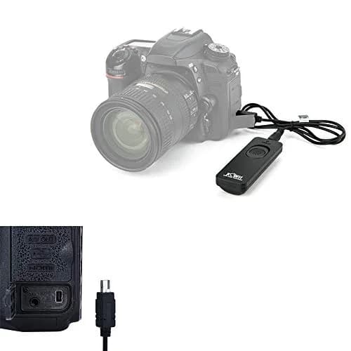 KIWIFOTOS MC-DC2 Remote Shutter Release Cord for Nikon Z7 Z6 D750 D7500 D5600 D3300 D610 & More Nikon Cameras | Wired Connectivity, 2-Stage Button thumbnail 6