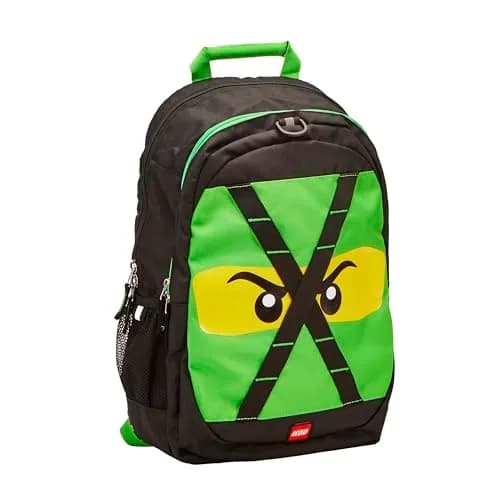 LEGO NINJAGO Future Kids School Backpack Bookbag | Water-Resistant, Adjustable Padded Straps, Lloyd Green thumbnail 1