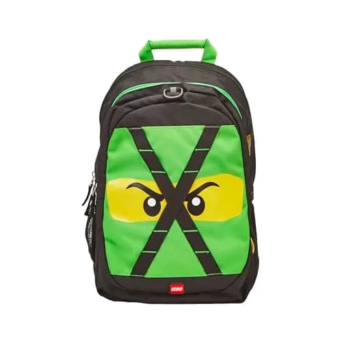 LEGO NINJAGO Future Kids School Backpack Bookbag | Water-Resistant, Adjustable Padded Straps, Lloyd Green thumbnail 2