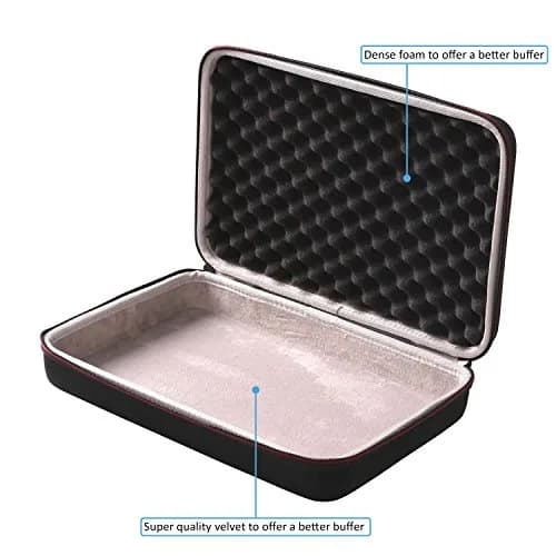 LTGEM Case for Akai MPK Mini MK3 / Play MK3 25 Key USB MIDI Controller | Black+Grey, 34cm (13.5") thumbnail 5