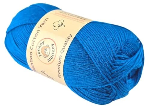 Yonkey Monkey Yarn 500g | Rayon & Cotton Blend for Crochet & Knitting, Baby & Craft Projects thumbnail 6