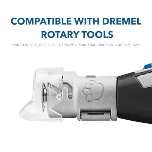 Dremel Pet Grooming Nail Guard Attachment, AT02-PGK | 45° Paw Guide for Gentle Nail Trimming thumbnail 2