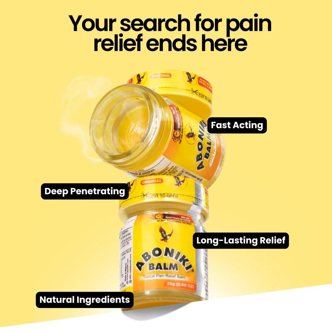 Aboniki Balm (2 x 25g / 1.76oz) | Fast-Acting Topical Pain Relief for Muscles & Joints - view 5