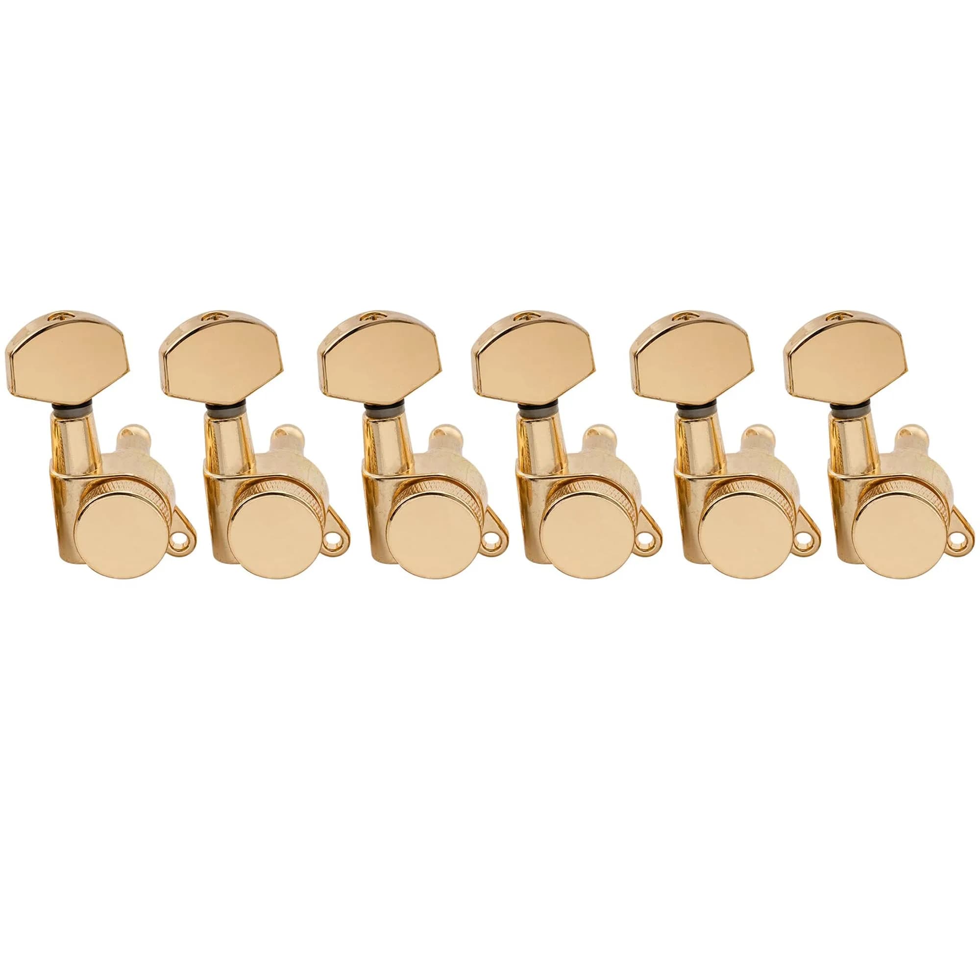 Musiclily Pro R15J Bass Side Gold Locking Tuner | 10mm Peg Hole | 15:1 Ratio - main product image