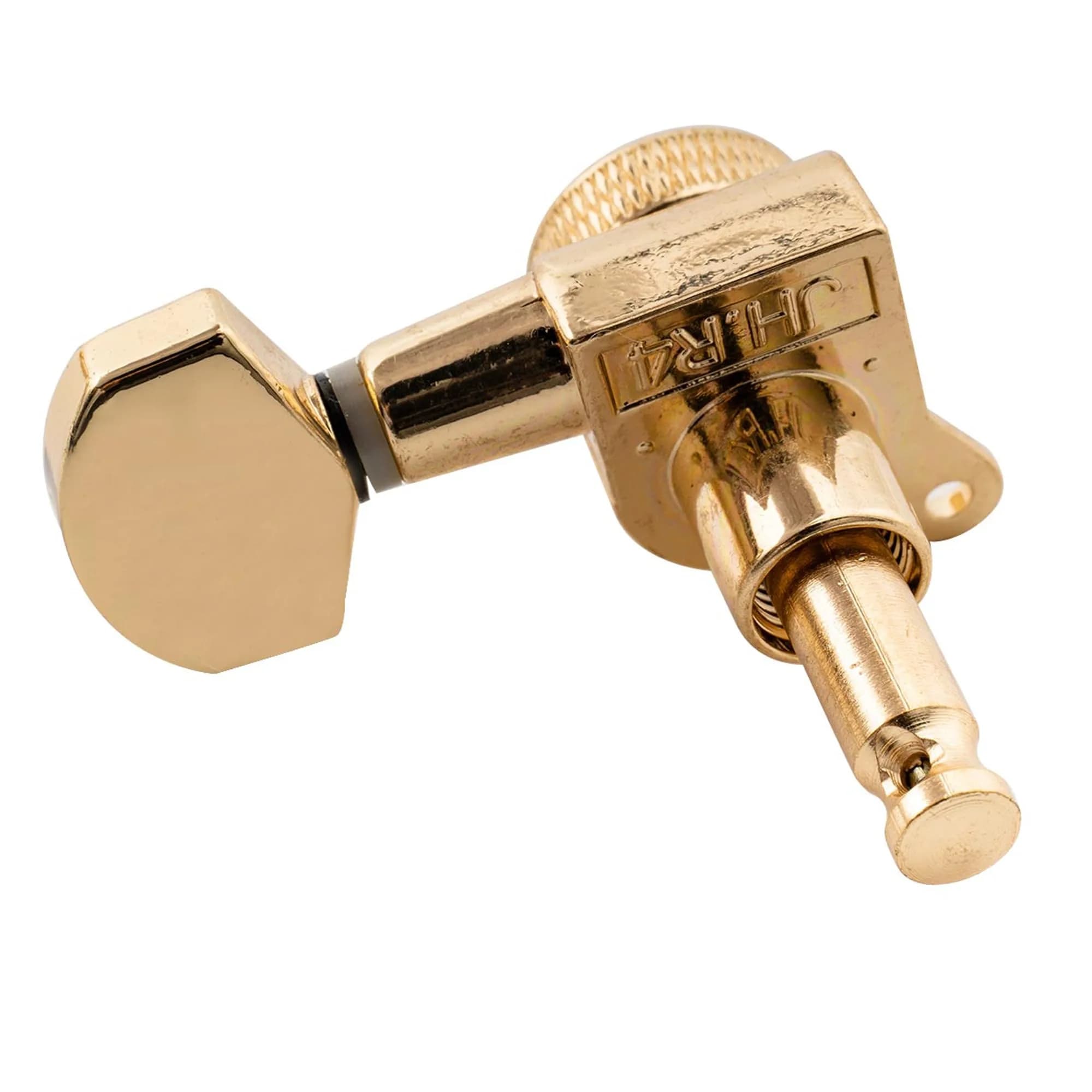 Musiclily Pro 6-Inline Locking Guitar Tuning Machine Heads Gold | 15:1 Gear Ratio - view 6