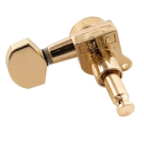 Musiclily Pro 6-Inline Locking Guitar Tuning Machine Heads Gold | 15:1 Gear Ratio thumbnail 6