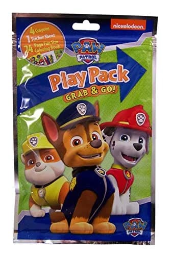 Bendon Nickelodeon Paw Patrol Grab and Go Play Packs (Pack of 12) | Party Favors & Kids Travel thumbnail 4