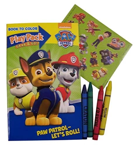 Bendon Nickelodeon Paw Patrol Grab and Go Play Packs (Pack of 12) | Party Favors & Kids Travel thumbnail 3