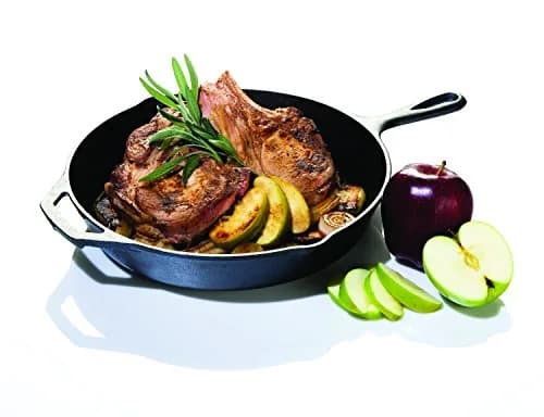 Lodge Cast Iron 3 Skillet Bundle 12in & 10.25in | Durable, Oven Safe, Versatile Cooking thumbnail 6