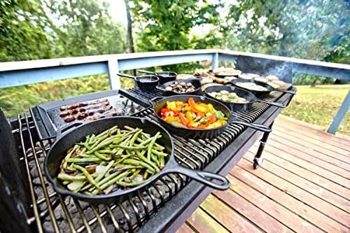 Lodge Cast Iron 3 Skillet Bundle 12in & 10.25in | Durable, Oven Safe, Versatile Cooking thumbnail 3