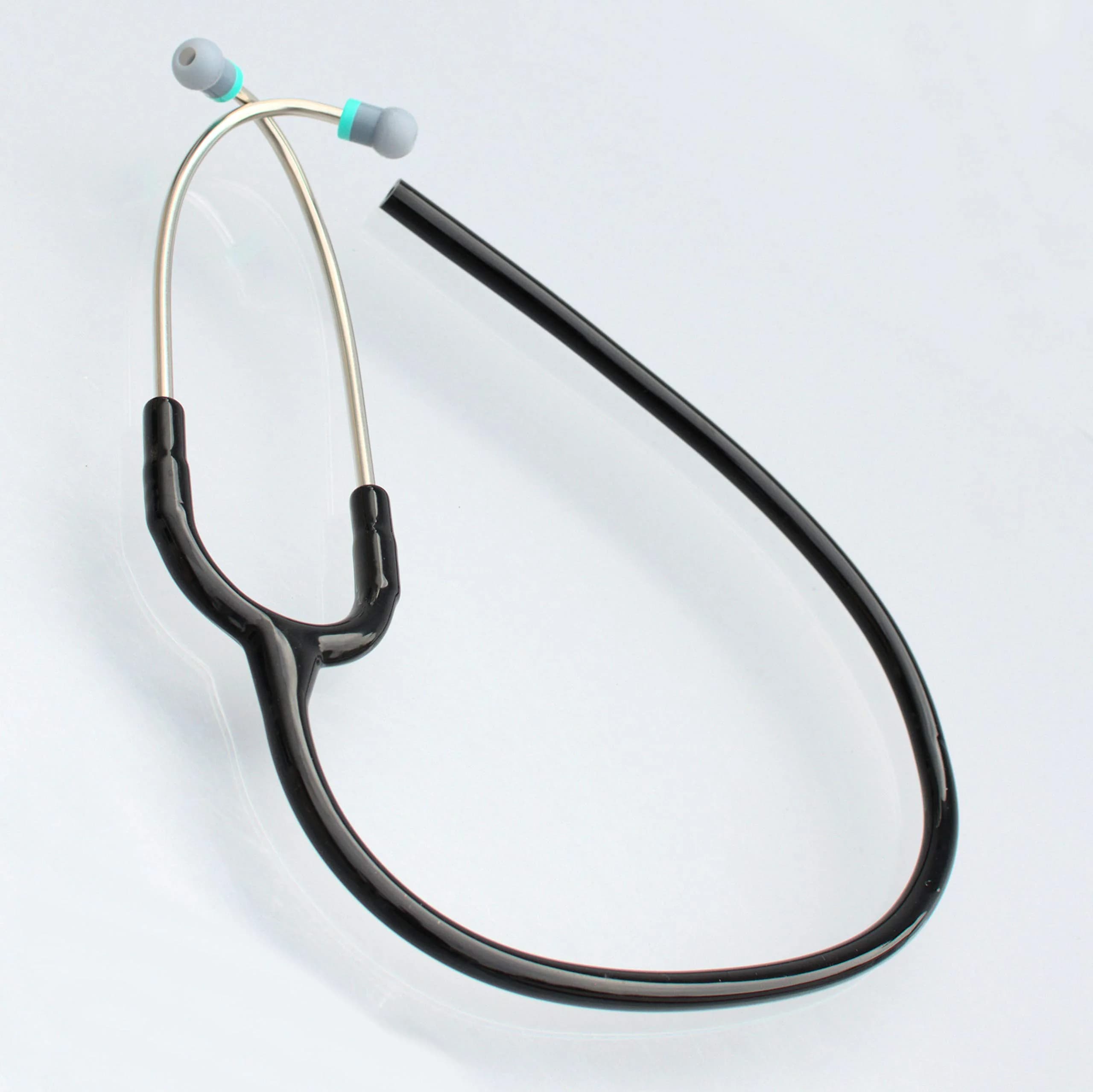 CardioTubes Black Stethoscope Tubing Replacement Kit | 5mm Binaurals, Latex-Free, Fits Classic II SE - view 5