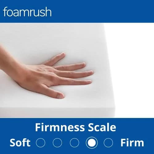 FoamRush 1" x 19" x 19" Upholstery Foam High Density Firm Support | Durable Cushion for Seating thumbnail 3