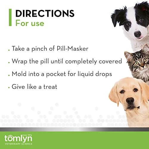 TOMLYN Pill-Masker Bacon Paste for Dogs & Cats, 4 oz (Pack of 2) Mask pills easily with bacon flavor thumbnail 5