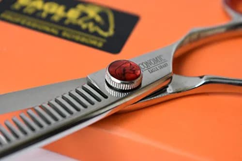 EAGLE SHARP Professional Hair Thinning Shears 6.5 cm (6 inch) | 30-Tooth Blender Convex Blade thumbnail 4