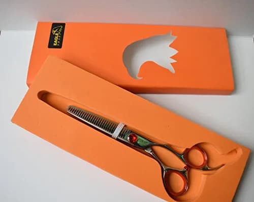 EAGLE SHARP Professional Hair Thinning Shears 6.5 cm (6 inch) | 30-Tooth Blender Convex Blade thumbnail 8