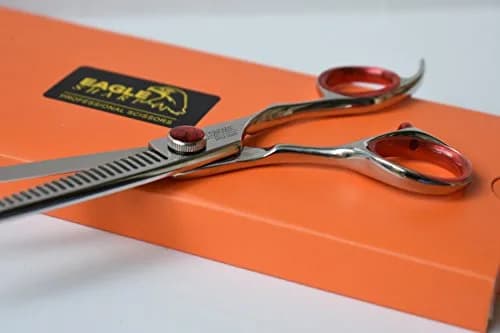 EAGLE SHARP Professional Hair Thinning Shears 6.5 cm (6 inch) | 30-Tooth Blender Convex Blade thumbnail 3