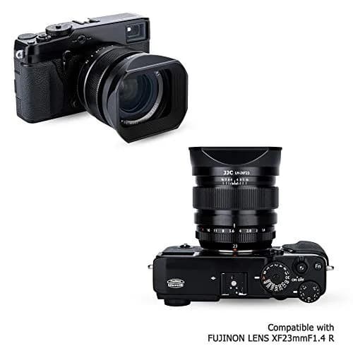 JJC Metal Lens Hood Shade for Fujifilm XF 23mm F1.4 R & XF 56mm F1.2 R Lenses | Bayonet Mount, Blocks Stray Light thumbnail 4
