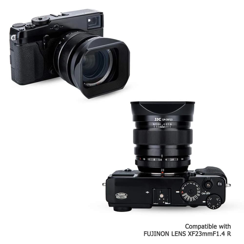JJC Metal Lens Hood Shade for Fujifilm XF 23mm F1.4 R & XF 56mm F1.2 R Lenses | Bayonet Mount, Blocks Stray Light - view 4