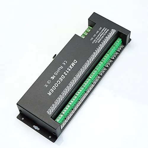 AMKI DMX 512 LED Decoder Controller for RGB Tape Strip Light Dimmer Driver 30 Channel | Stage Lighting Control thumbnail 4