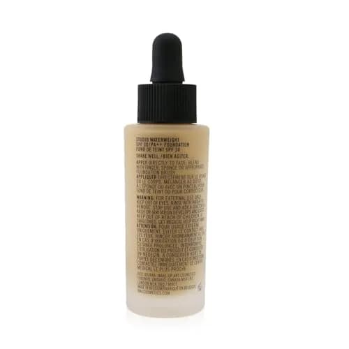 MAC Studio Waterweight SPF 30 Foundation Drops NC42 30ml (1.01 Fl Oz) | Dermatologist Tested for All Skin Types thumbnail 9