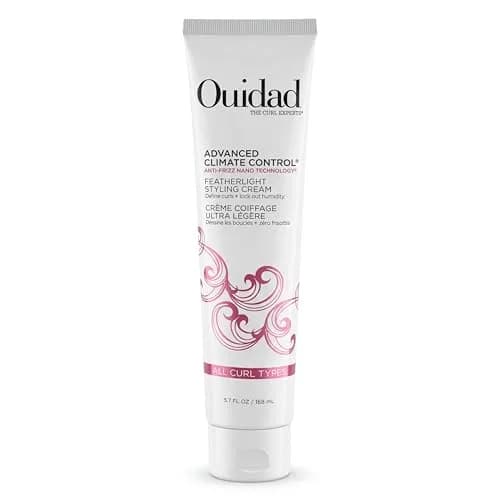 Ouidad Advanced Climate Control Featherlight Curls Styling Cream, 168 ml | Soft Hold for Curly Hair thumbnail 1
