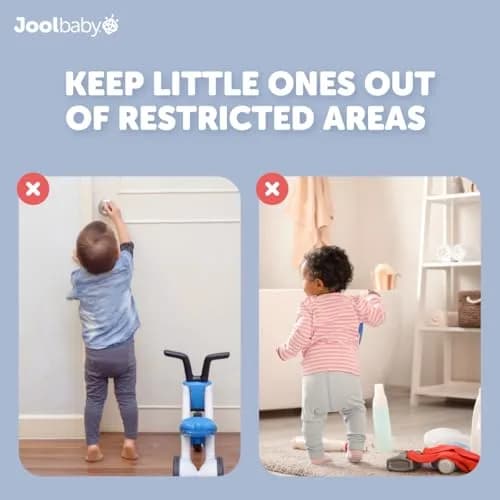 Jool Baby Door Knob Covers for Child Safety (4 Pack) | Easy to Install & Childproof Home thumbnail 5