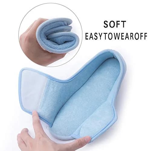 Git-up Women Diabetic Slippers 9# Blue | Adjustable Memory Foam House Shoes for Edema & Arthritis thumbnail 4
