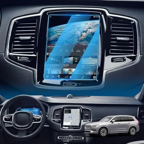 LFOTPP 8.7 Inch Tempered Glass Screen Protector for Volvo V90 XC90 S90 V60 XC40 XC60 | 9H Hardness, High Clarity, Anti-Scratch thumbnail 1