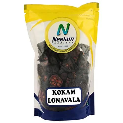 Neelam Foodland Dried Lonavala Kokum 200g (7.05 oz) | Authentic Indian Fruit thumbnail 1
